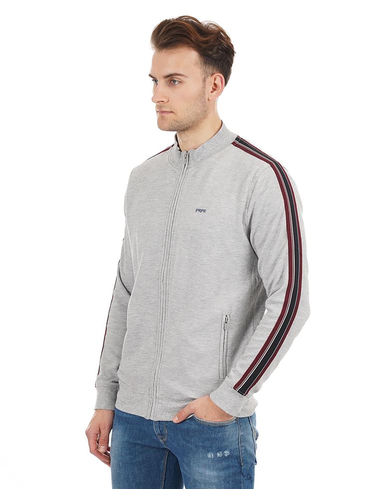Pepe Jeans London Men Casual Wear Grey Sweatshirt